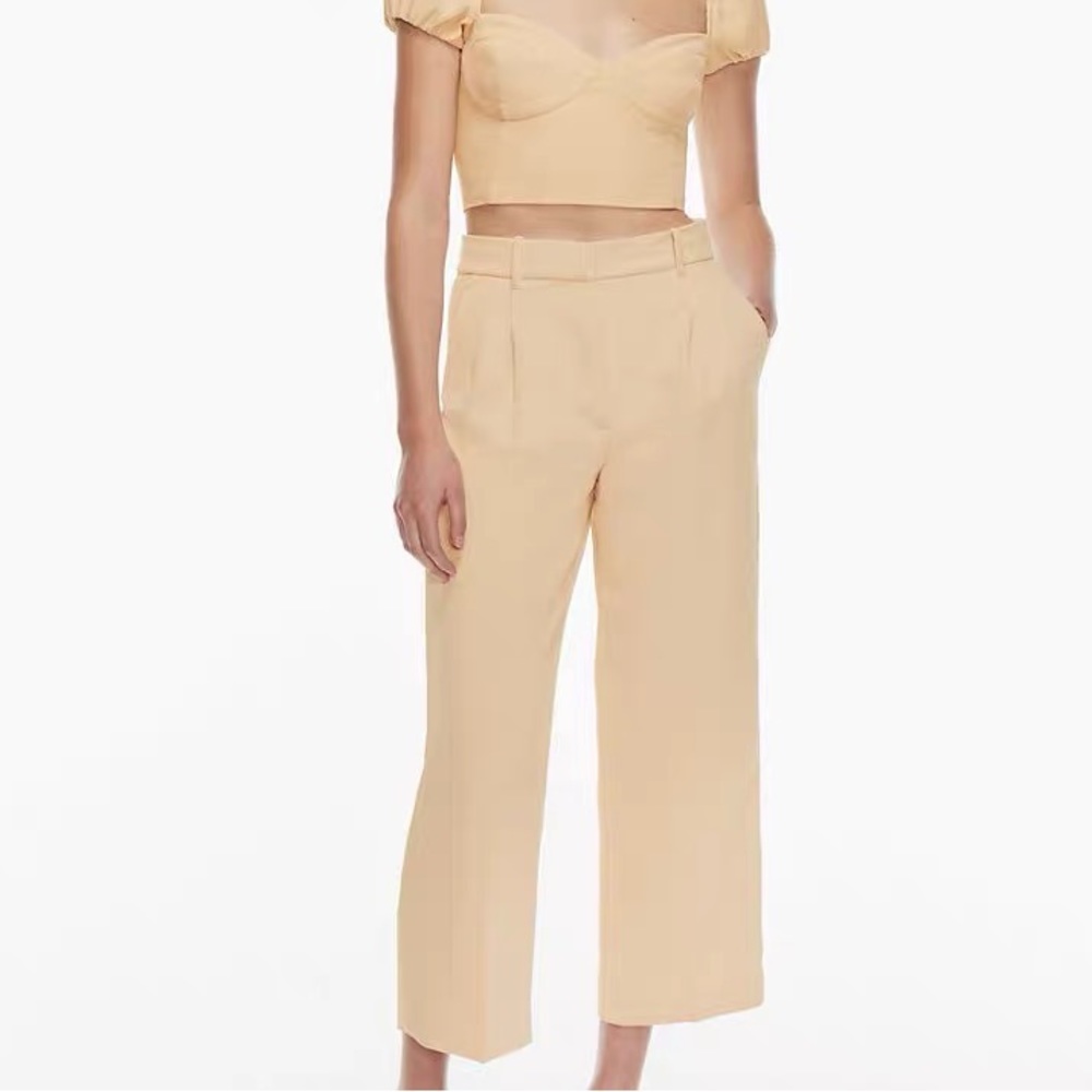 Aritzia Wilfred The Effortless Cropped Pant